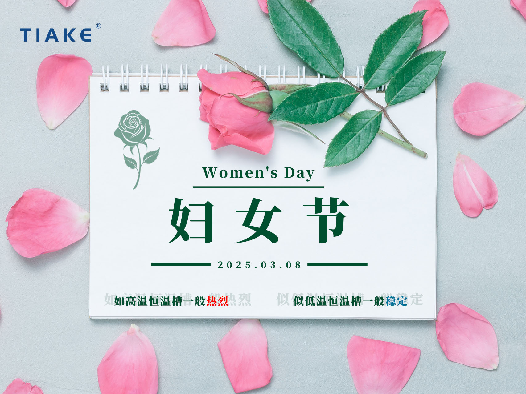 無(wú)需借光而行，我亦是星辰。——南京天科祝所有女性，女神節(jié)，做自己的大女主！